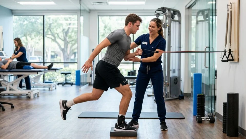 Inside a Sports Rehabilitation Center